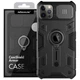 TPU+PC чохол Nillkin CamShield Armor (шторка на камеру) для Apple iPhone 12 Pro / 12 (6.1") Чорний - зображення 2