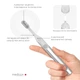 Электрическая зубная щетка MEDICA+ ProBrush 7.0 Compact (Silver) - изображение 11