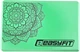 Блок для йоги EasyFit Mandala EF-1819-M йога кирпич-пропс для стретчинга и растяжки Мятный (56001635) - изображение 2
