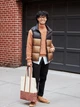 Теплый жилет мужской Uniqlo 742532701 L Коричневый (1159795414) - изображение 10