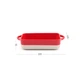 Форма для запекания прямоугольная MBM HOME KP-44 S WHITE/RED, бело-красная - изображение 9