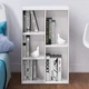Вертикальна полку «Асиметрія» Baby House Little Room біла (В78:Ш48:Г22см) P-00038 - зображення 3