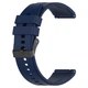 Ремінець для Zepp E - синій / ширина кріплення 20мм / силікон / Watchbands GT (W46-5WB56760518) - зображення 4