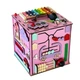 Развивающая игрушка Бизикуб TG145644630, 30х30х30 см Розовый - изображение 1