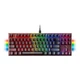 Ігрова клавіатура Fantech MAXFIT 87 MK856 Blue Switch компактна механічна c RGB підсвічуванням - зображення 1
