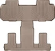 Автомобильные коврики в салон Weathertech на Chevrolet Traverse 18- 2-3 ряд бежевые Шевроле Траверс WT00262741 - изображение 1