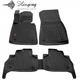Автомобильные коврики в салон на BMW X5 G05 18- 5шт черные Stingray БМВ Х5 АМ0046714 - изображение 1