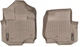 Автомобильные коврики в салон Weathertech на Ford F-150 Crew Ext 15-20 передние бежевые Форд Ф-150 WT0026415 - изображение 1
