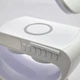 Настольная смарт лампа ночник часы G-Smart RGB G 1166 15W Light Sound Machine с беспроводной зарядкой и Bluetooth колонка Белая - изображение 14