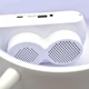 Настольная смарт лампа ночник часы с Bluetooth колонкой G-Smart RGB G 1166 15W Light Sound Machine с беспроводной зарядкой Белая - изображение 10