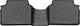Автомобильные коврики в салон Weathertech на Kia K5 20- 2-й ряд черные КИА К5 WT00268921 - изображение 1