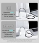 Кабель Baseus Type-C PD 100w Fast Charge (с дисплеем) Black 2м - изображение 6