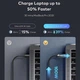 Кабель Baseus Type-C PD 100w Fast Charge (с дисплеем) Black 2м - изображение 7