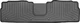 Автомобильные коврики в салон Weathertech на Lexus RX 04-08 2-й ряд черные Лексус РХ WT0012802 - изображение 1