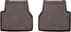 Автомобільні килимки поліки в салон Weathertech на Audi A6 19- 2-й ряд какао Ауди А6 WT0025936 - зображення 1