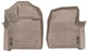 Автомобильные коврики в салон Weathertech на Ford F-150 Reg Cab 15-20 передние бежевые Форд Ф-150 WT0027929 - изображение 1