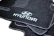 Ворсовые коврики в салон авто AVTM на для Hyundai Sonata 04-15 5шт Хендай Соната черные АМ0015724 - изображение 5