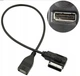 Адаптер перехідник MEDIA IN для автомобілів VAG(MDI to USB) 000051446B - зображення 1