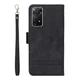 Чохол книжка BetopNice для Xiaomi Redmi Note 11 11S чорний з ремінцем на руку - зображення 3