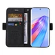 Чохол книжка BetopNice для Xiaomi Redmi Note 12S чорний з ремінцем на руку - зображення 4