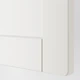 Кровать-чердак IKEA СМОСТАД, белый с рамой, с письменным столом с 3 ящиками, 90x200 см, 794.374.52 - изображение 8