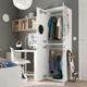 Гардероб IKEA СМОСТАД / ОПХУС, белый белый, с 2 платяными штангами, 60x42x181 см, 094.263.05 - изображение 13