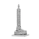 Металлический 3D конструктор "Небоскреб "Тайбэй 101", Metal Earth, ICX007 - изображение 4