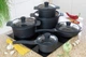 Набор посуды Edenberg Black 1 EB-9185 10 предметов 4491593 - изображение 1