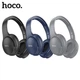 Бездротові Bluetooth наушники HOCO W40 Mighty Bluetooth 5.3 Wireless Headphones Blue - изображение 5