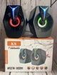 Небольшие мощьные колонки К8 Mini для компьютера, с RGB подсветкой - изображение 6