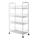 Етажерка 4-х ярусна Besser KM-2750-4 50х80х120 см біла - зображення 2