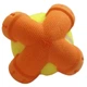 AnimAll GrizZzly - Іграшка-тенісний м'яч для собак L, помаранчевий - изображение 2