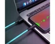 Кабель USB Hoco X21 Plus Silicone USB - Micro USB 1m Чорно-Синій - зображення 2