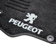 Ворсовые коврики в салон авто AVTM на для Peugeot 301 12- 5шт Пежо 301 черные АМ0015777 - изображение 5