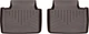 Автомобильные коврики в салон Weathertech на Porsche Panamera 17- 2-й ряд какао Порше Панамера WT0024505 - изображение 1