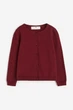 Кардиган бордовый H&M 98-104см (400094226) - изображение 1