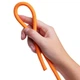 Скакалка для художественной гимнастики Zelart Action 3743 длина 3м Orange - изображение 3