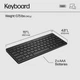 Клавіатура HP 350 Compact Multi-Device Bluetooth UA Black (692S8AA) - зображення 7