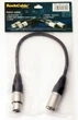 Микрофонный патч-кабель ROCKCABLE RCL30170 D6 MICROPHONE CABLE (0.3M) - изображение 2