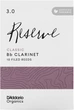 Тростини для кларнету D'Addario ORGANIC RESERVE CLASSIC BB CLARINET #3.0 - 10 BOX - зображення 3