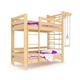 Двоярусне спортивне ліжко Sportbaby Babyson 9 80x190 см - зображення 1