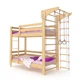 Двоярусне спортивне ліжко Sportbaby Babyson 9 80x190 см - зображення 2
