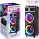 Портативная Bluetooth колонка NDR 1226 12' 300W с пультом - изображение 2