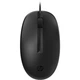 Мишка для ПК та ноутбука HP 128 Laser Wired 3кн 1200 dpi чорна (265D9AA) - зображення 1