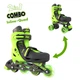 Роликовые коньки Neon Сombo Quad / Inline Зеленый 34р-37р (NT10G4) - изображение 3