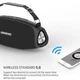 Портативна бездротова Bluetooth-колонка з радіо Hopestar H43 - зображення 5