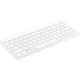Клавиатура беспроводная HP 350 Multi-Device компактная мембранная белая (692T0AA) - изображение 2