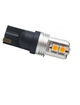 Светодиодная лампа Т10 W5W 10SMD 3030 с обманкой и драйвером 12V Желтая (10115) - изображение 4