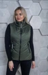 Женский теплый жилет MODA 00121/2 &nbsp;3XL (54) Хаки ( 00121/2 N ) - изображение 1