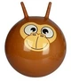 Мяч для фитнеса (фитбол) детский Profi SP 0483-2 с рожками 45 см коричневый (Monkey) - изображение 1